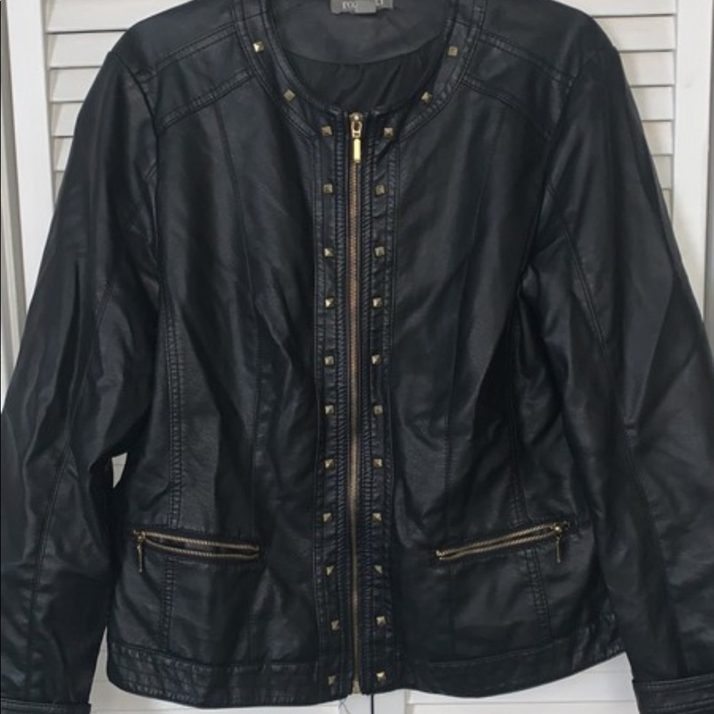 Studded Leather Jacket